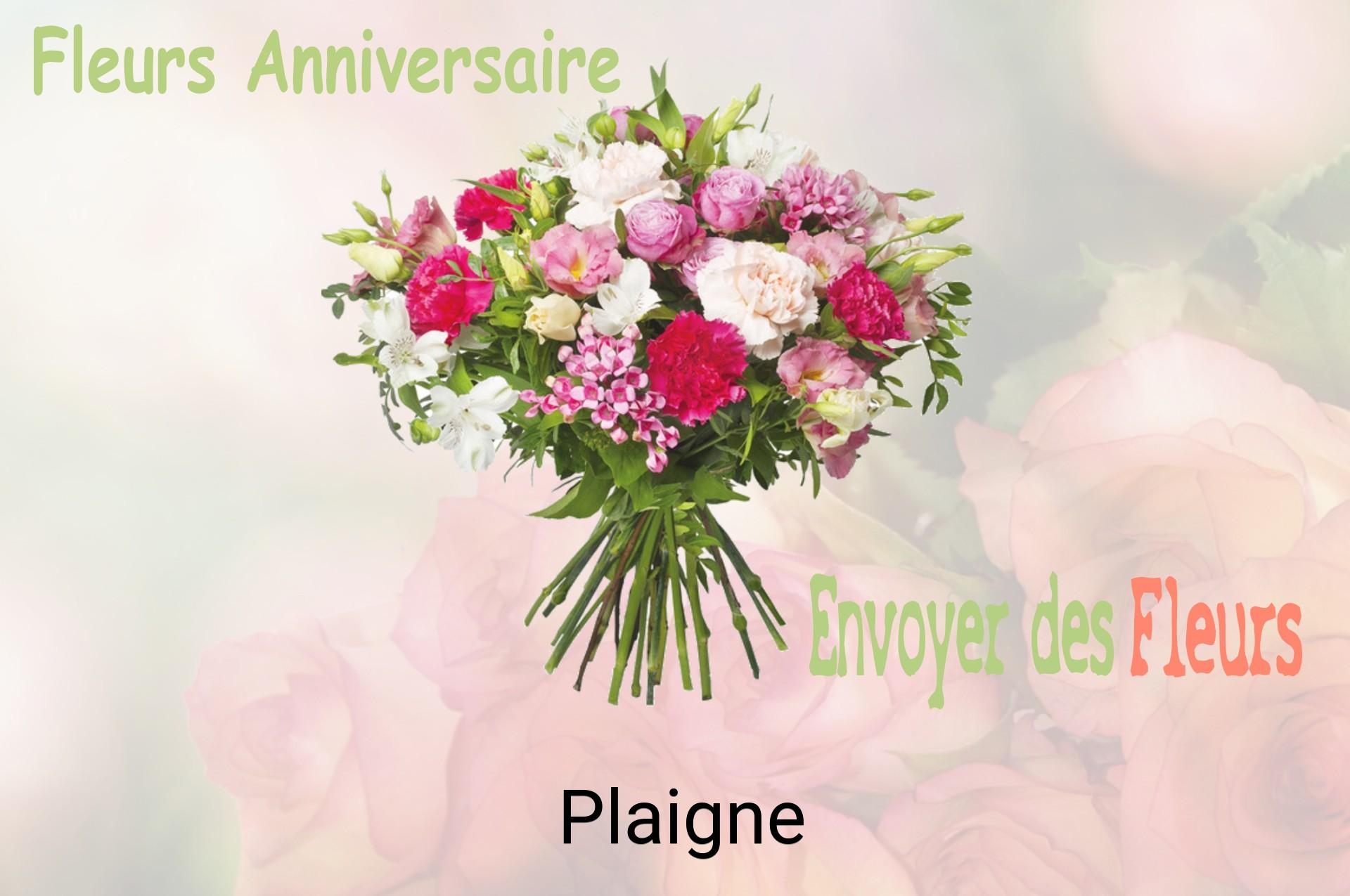 Bouquet de fleurs d’anniversaire livré à Plaigne
