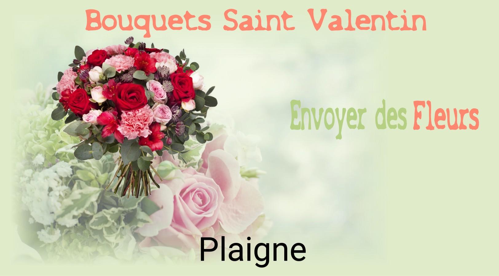 Roses de Saint-Valentin livrées à Plaigne